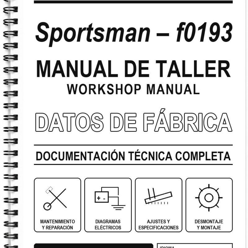 Manual de Taller Polaris Sportsman – f0193