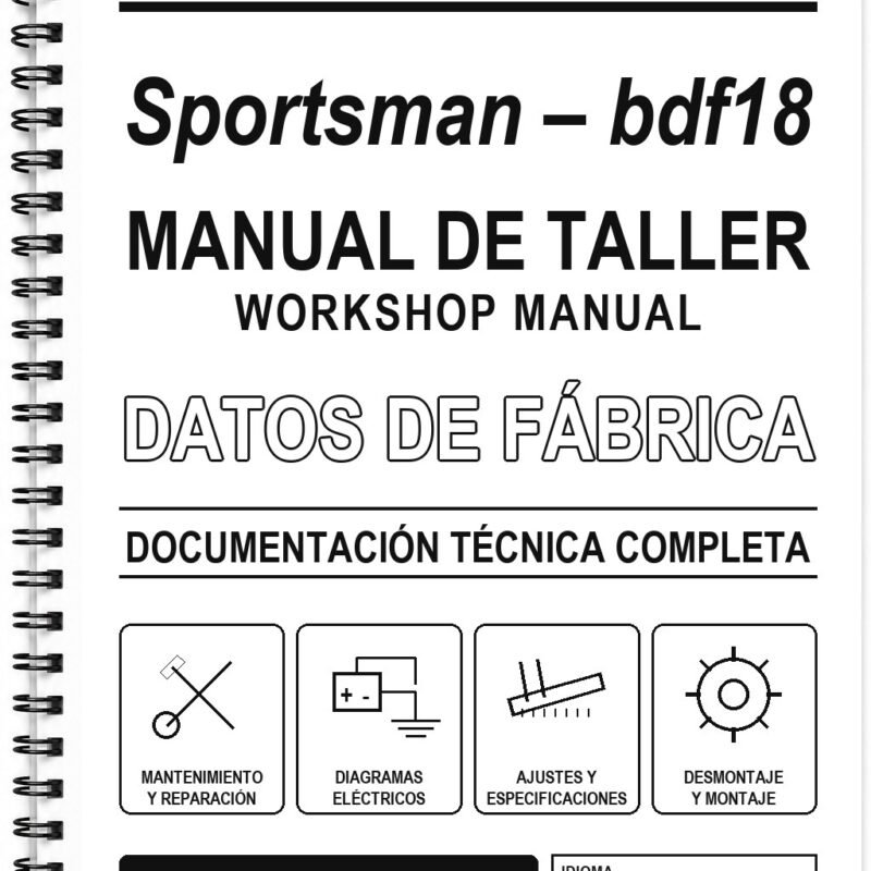 Manual de Taller Polaris Sportsman – bdf18