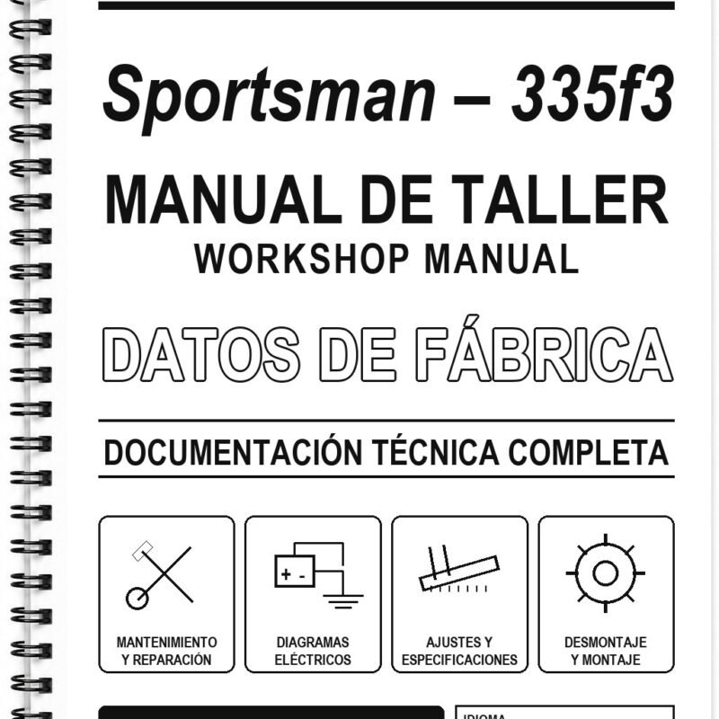 Manual de Taller Polaris Sportsman – 335f3