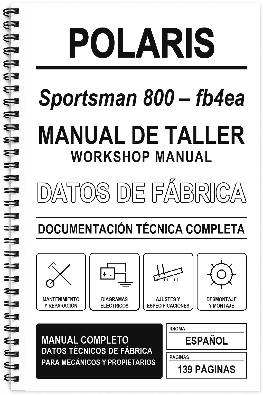 Manual de Taller Polaris Sportsman 800 – fb4ea