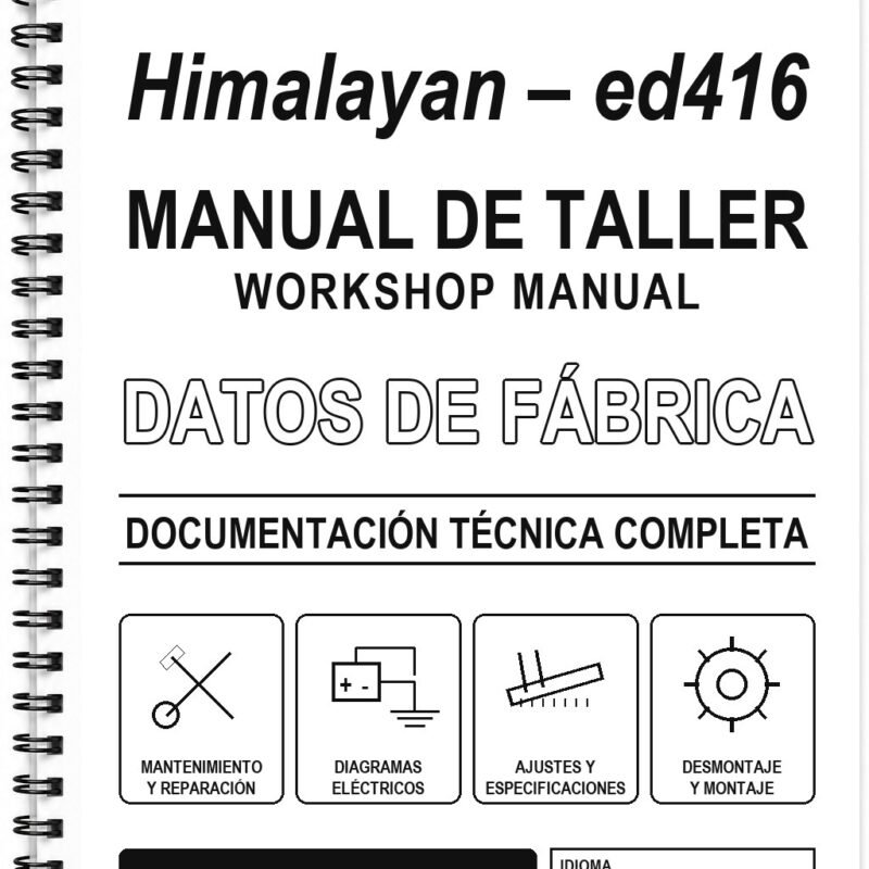 Manual de Taller Royal Enfield Himalayan – ed416