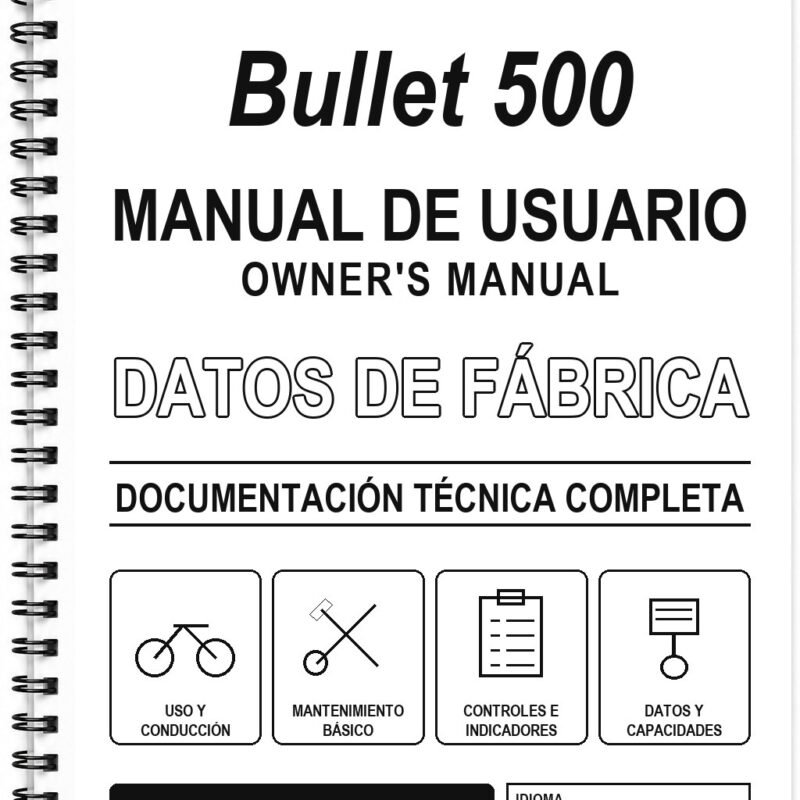 Manual de Usuario Royal Enfield Bullet 500