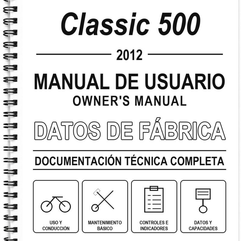 Manual de Usuario Royal Enfield Classic 500 (2012)