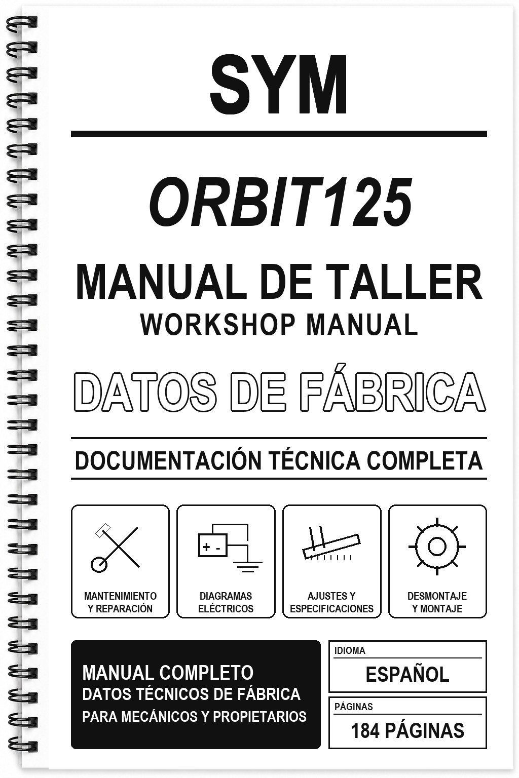 Manual de Taller SYM ORBIT125