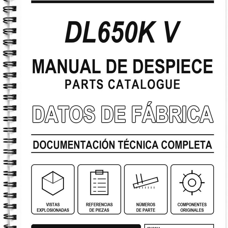 Manual de Despiece Suzuki DL650K V-Strom