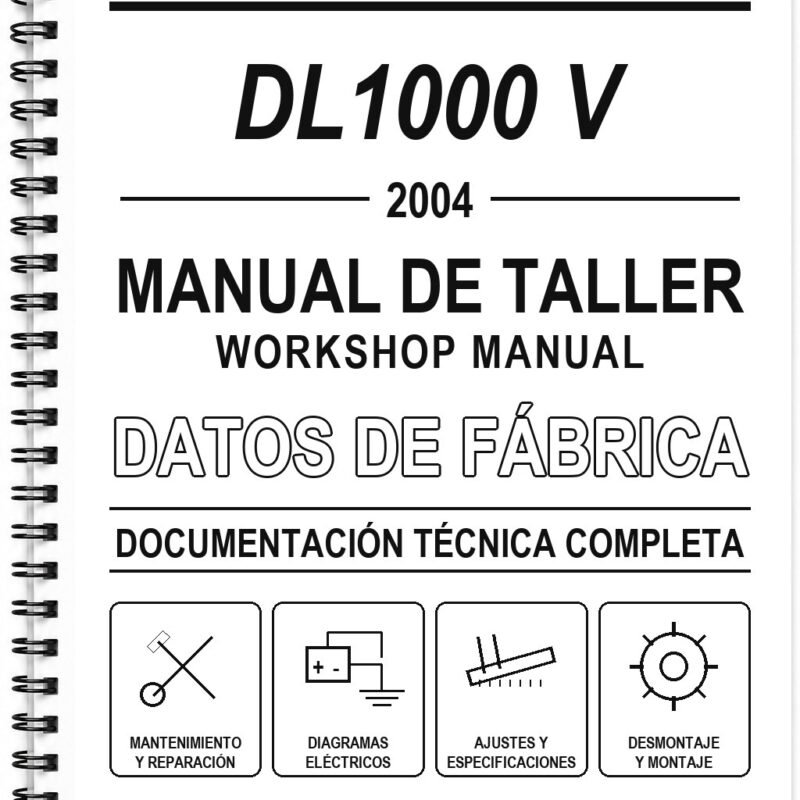 Manual de Taller Suzuki DL1000 V-Strom (2004)