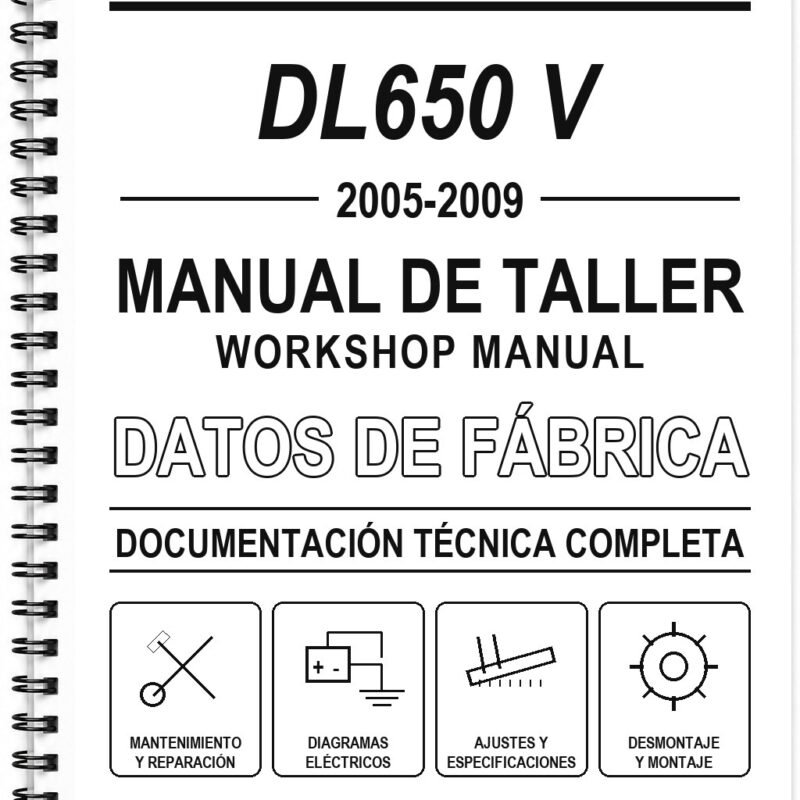 Manual de Taller Suzuki DL650 V-Strom (2005-2009)