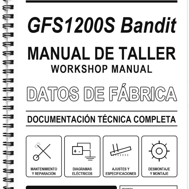 Manual de Taller Suzuki GFS1200S Bandit