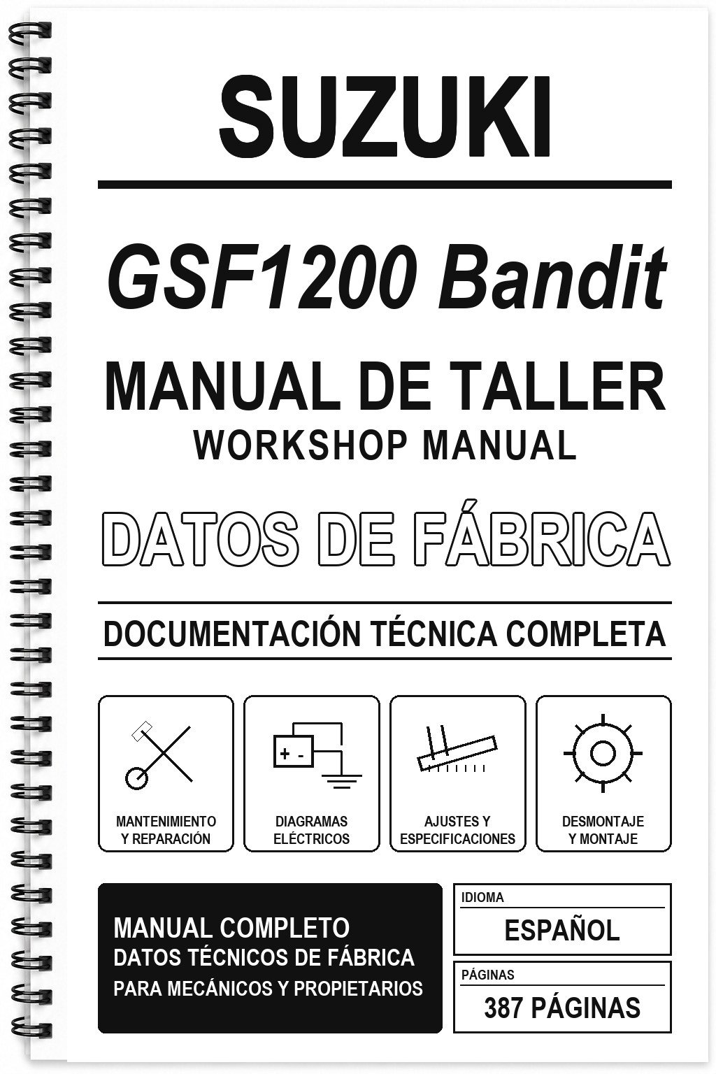 Manual de Taller Suzuki GSF1200 Bandit