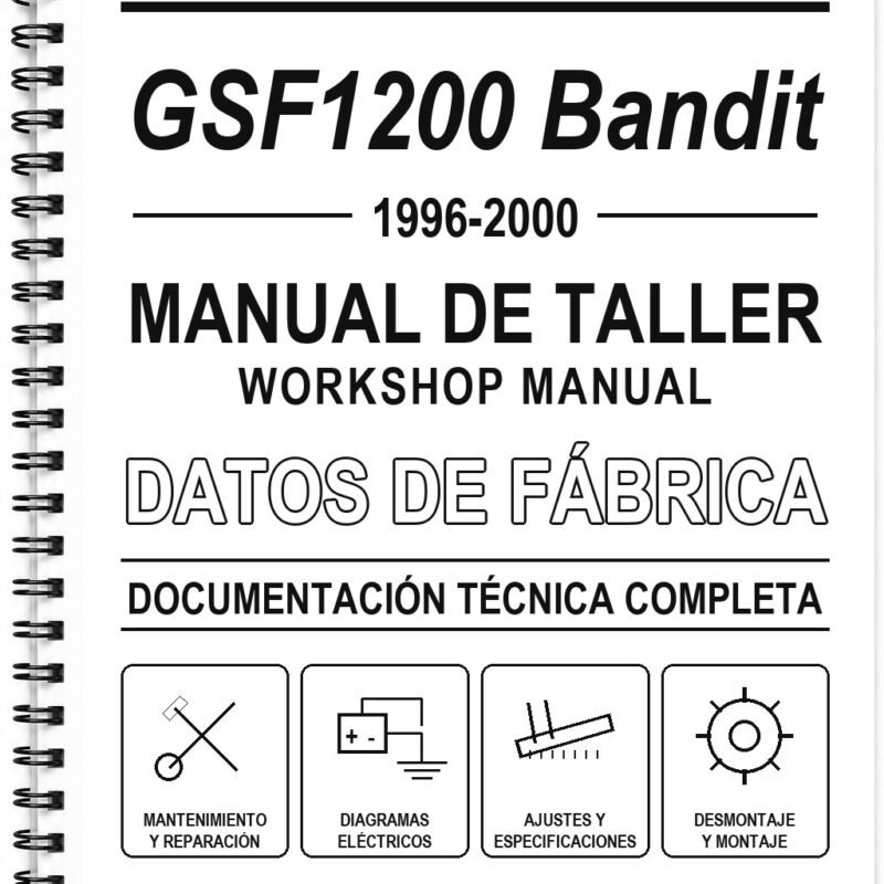 Manual de Taller Suzuki GSF1200 Bandit (1996-2000)