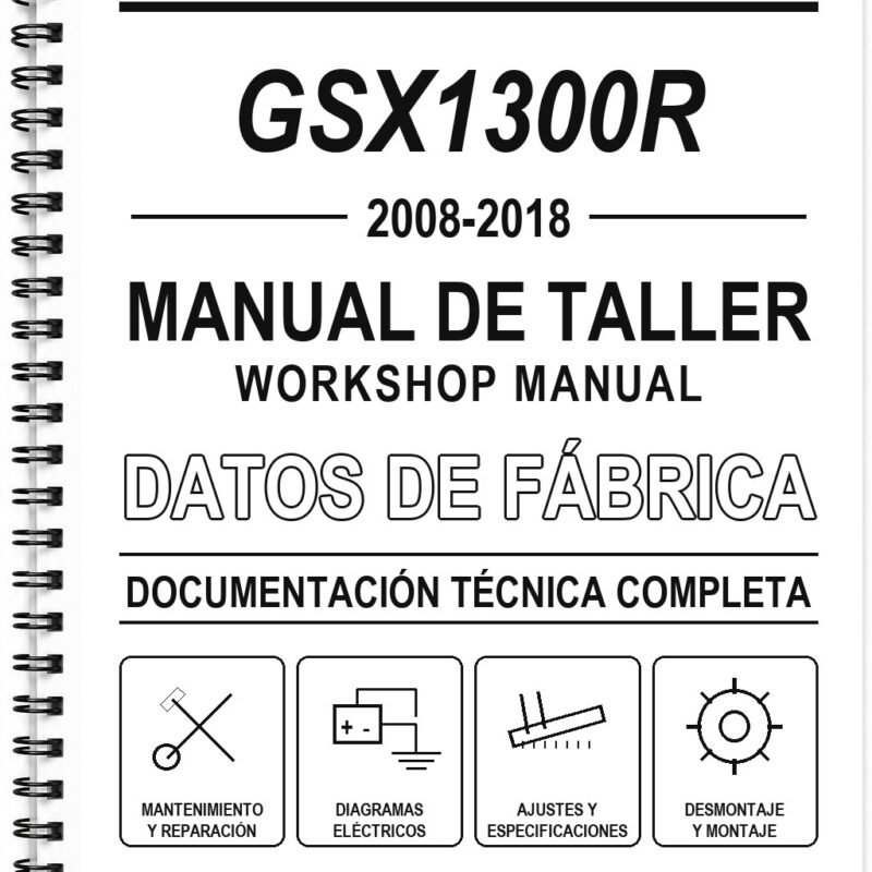 Manual de Taller Suzuki GSX1300R (2008-2018)