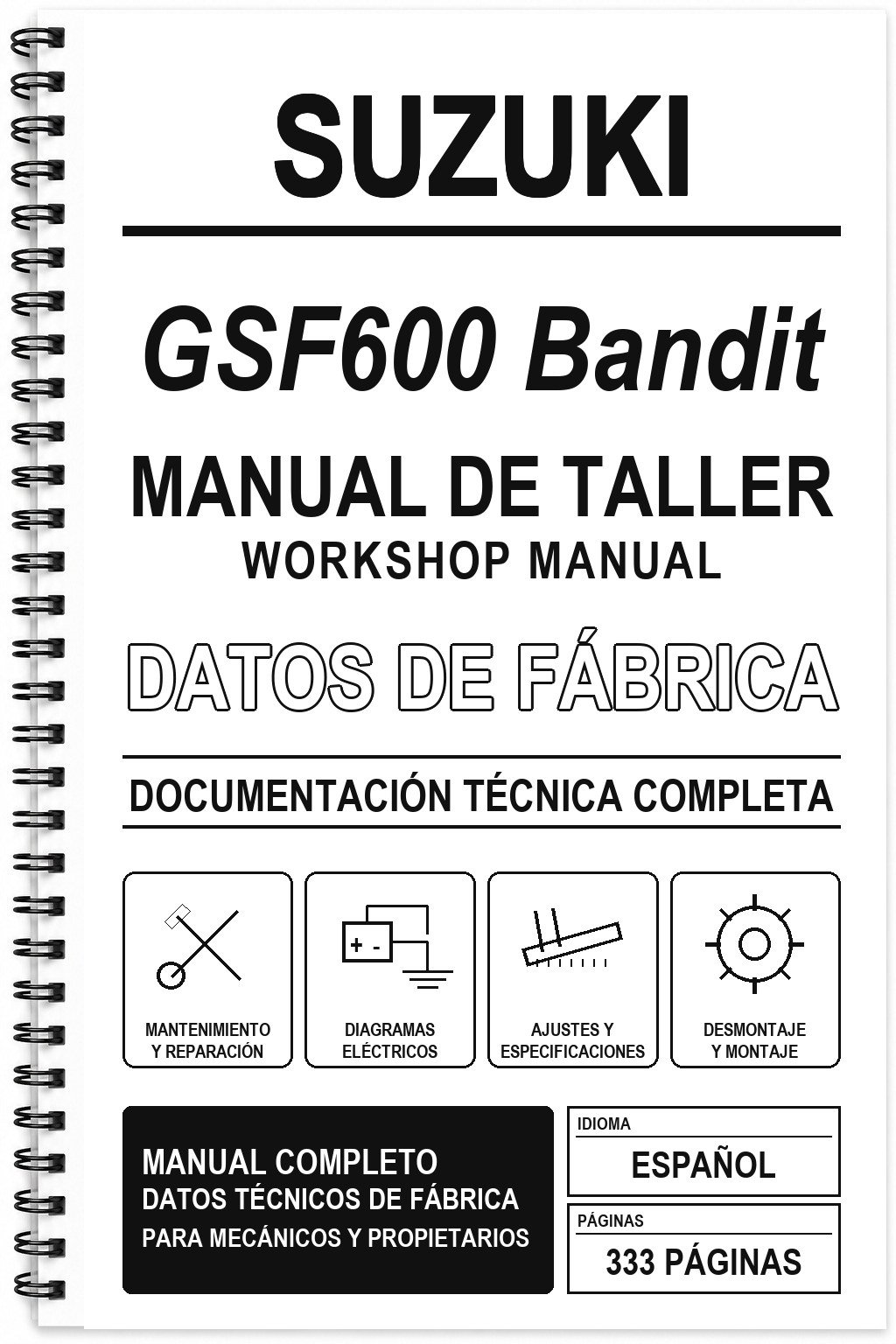 Manual de Taller Suzuki GSF600 Bandit