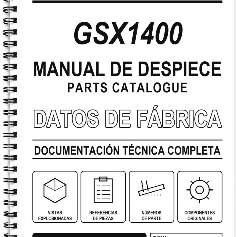 Manual de Despiece Suzuki GSX1400
