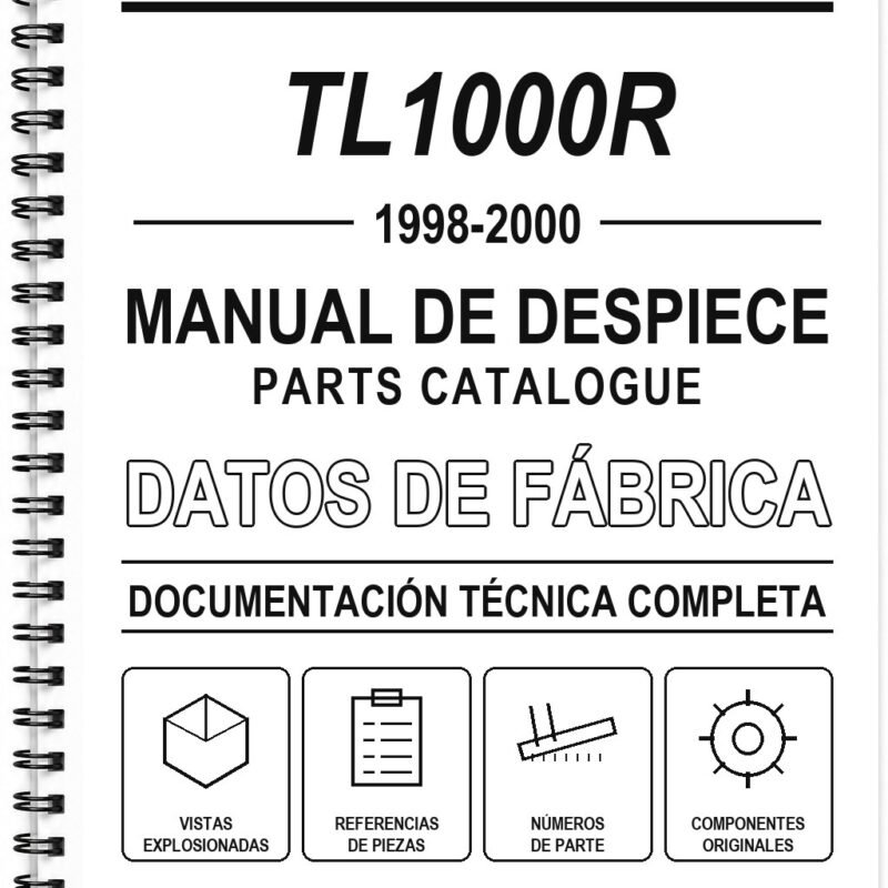 Manual de Despiece Suzuki TL1000R (1998-2000)