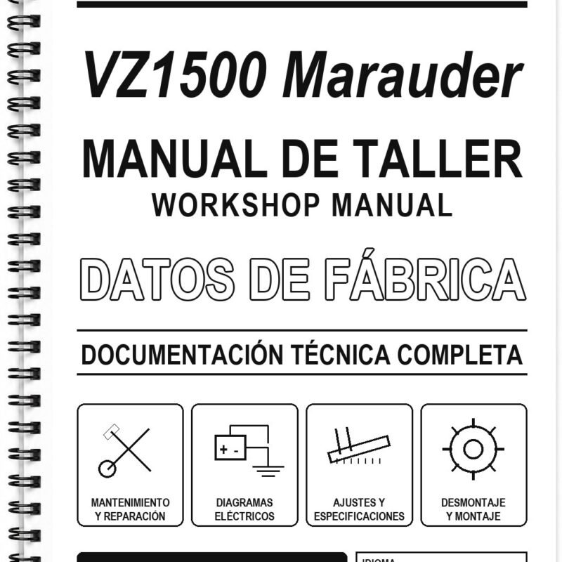 Manual de Taller Suzuki VZ1500 Marauder