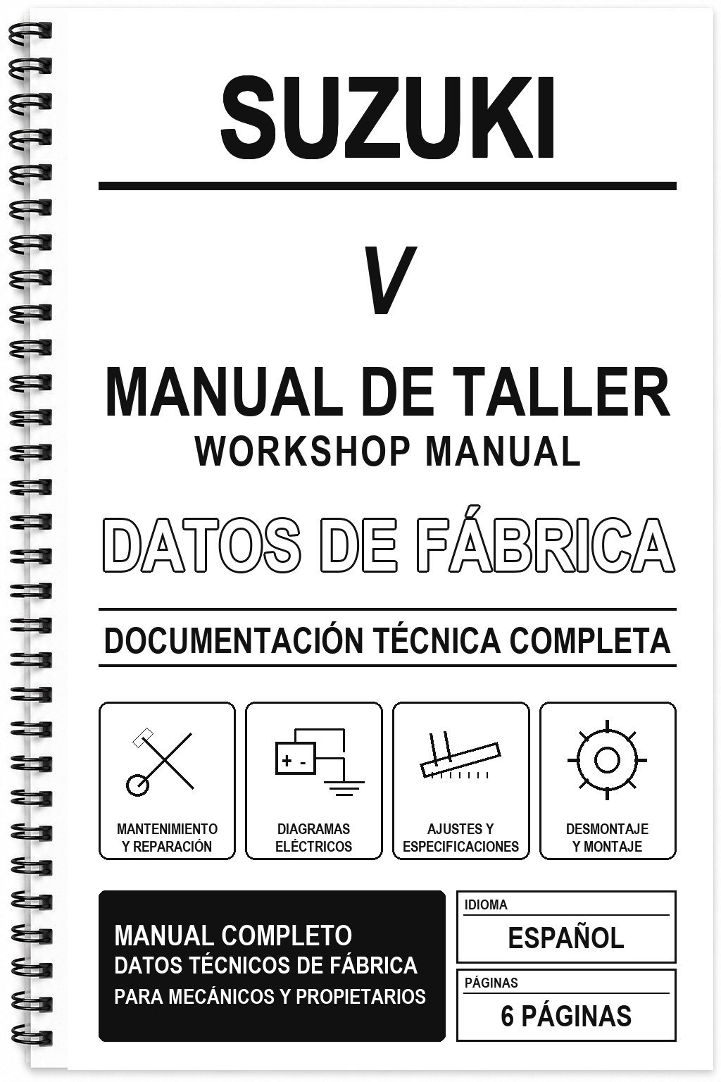 Manual de Taller Suzuki V-Strom 1000 / 650