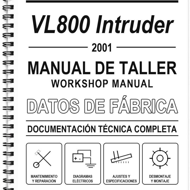Manual de Taller Suzuki VL800 Intruder (2001)