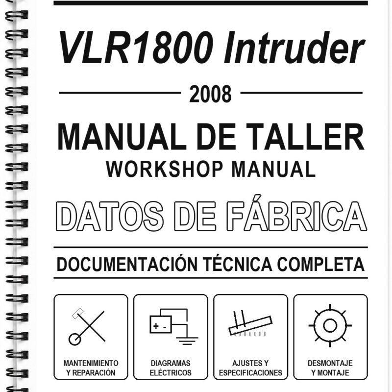 Manual de Taller Suzuki VLR1800 Intruder (2008)
