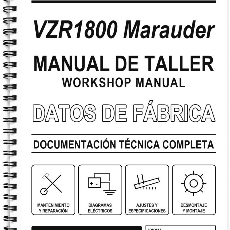 Manual de Taller Suzuki VZR1800 Marauder