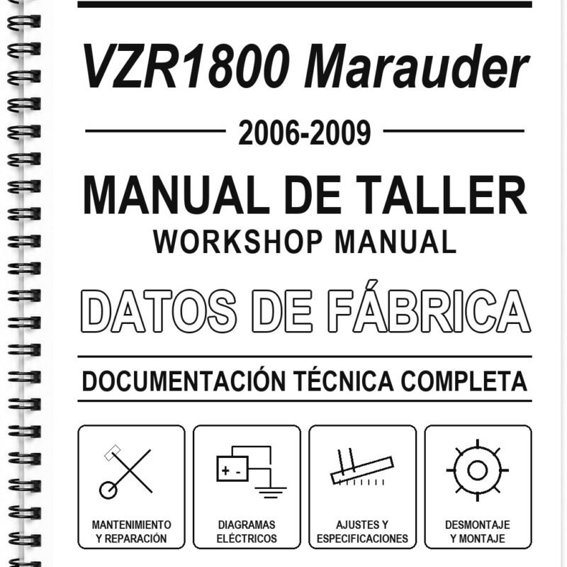 Manual de Taller Suzuki VZR1800 Marauder (2006-2009)