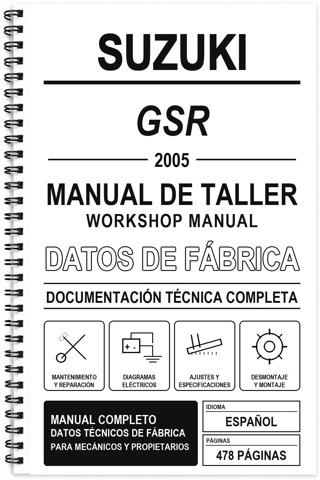 Manual de Taller Suzuki GSR (2005)