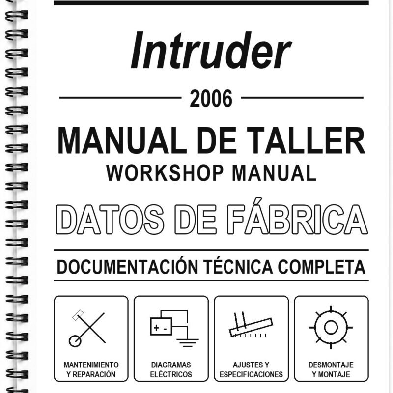 Manual de Taller Suzuki Intruder (2006)