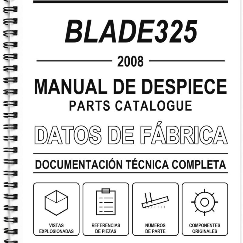 Manual de Despiece TGB BLADE325 (2008)