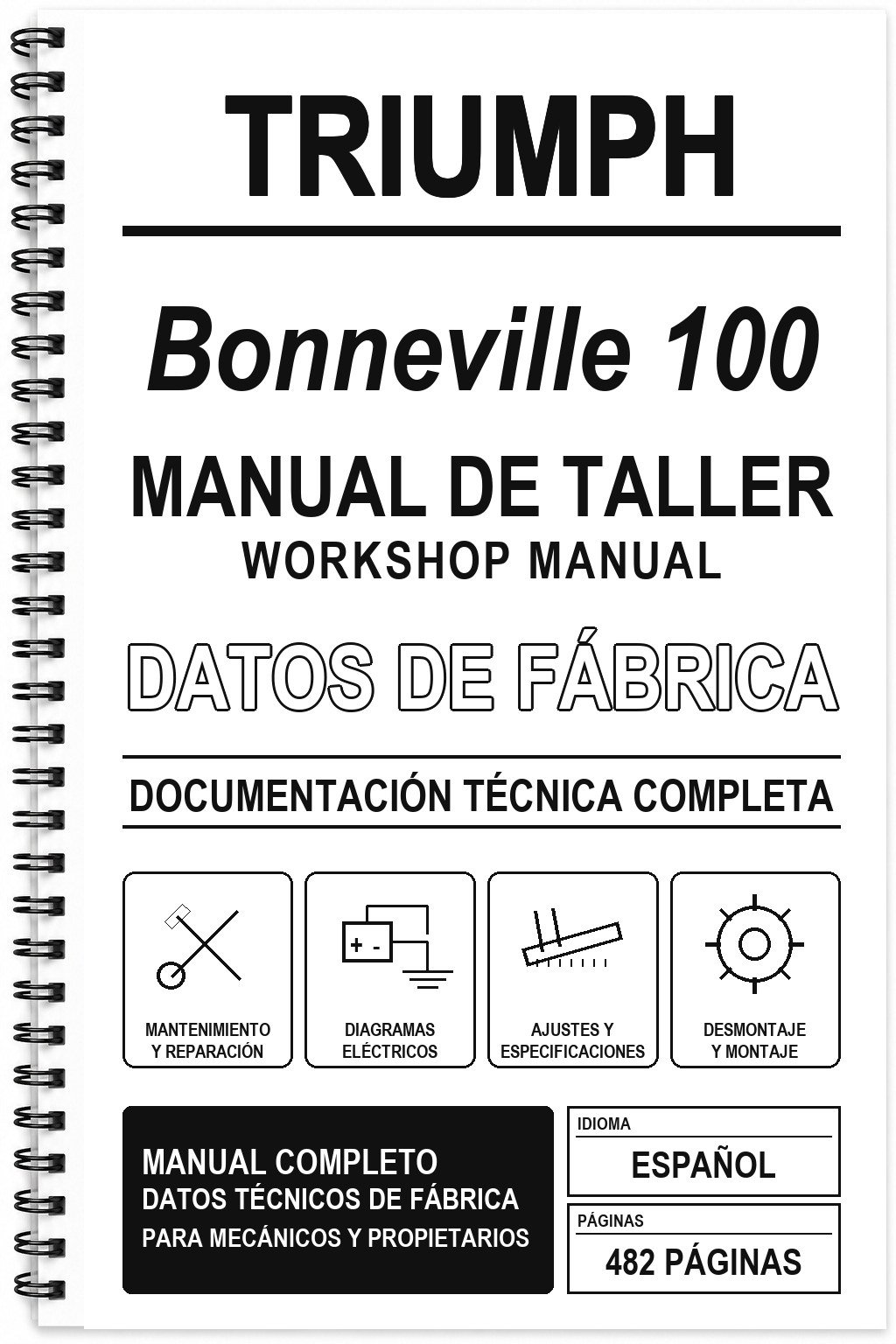 Manual de Taller Triumph Bonneville 100