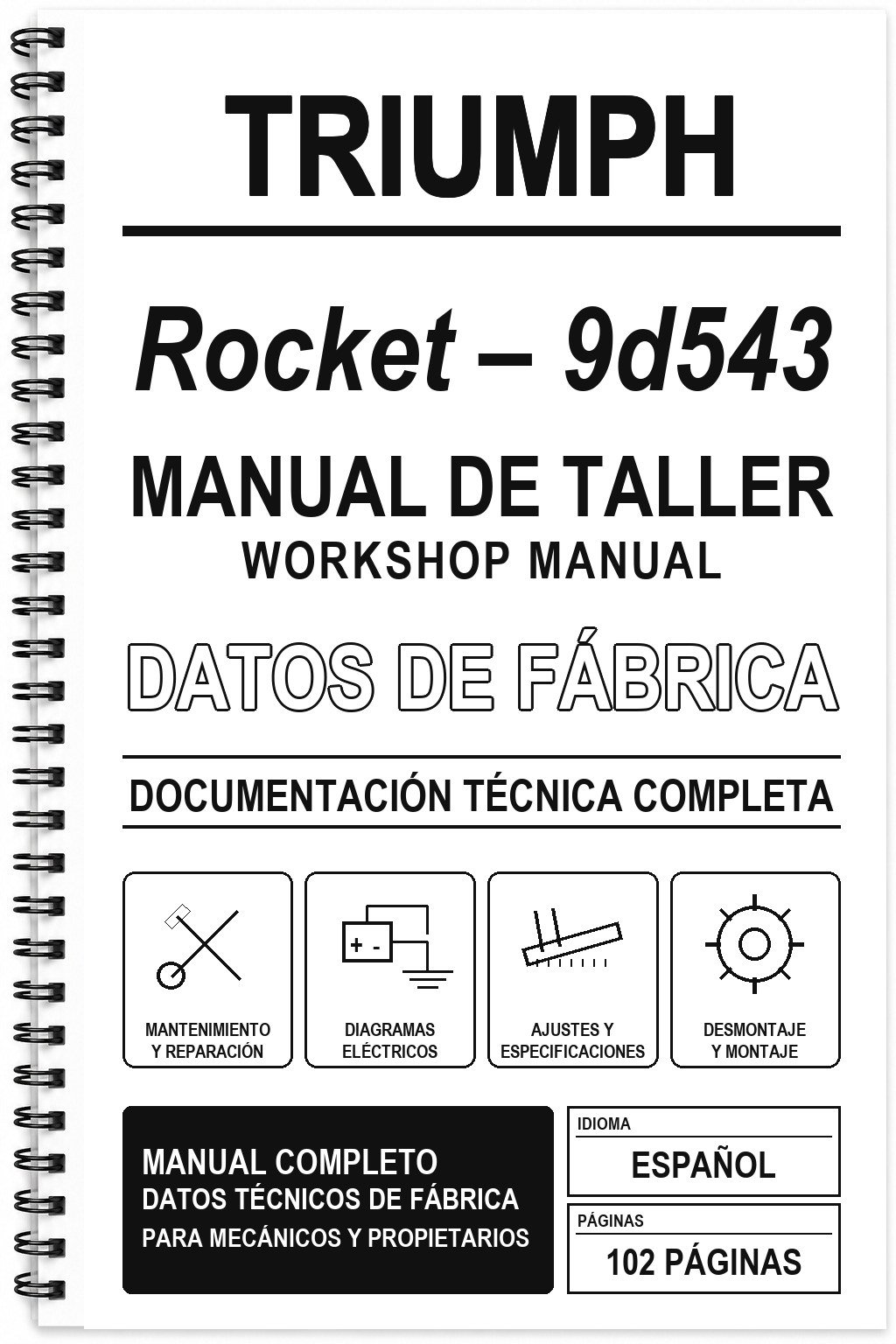 Manual de Taller Triumph Rocket – 9d543