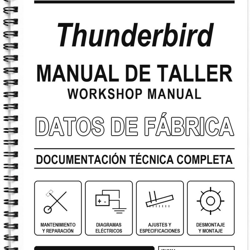 Manual de Taller Triumph Thunderbird