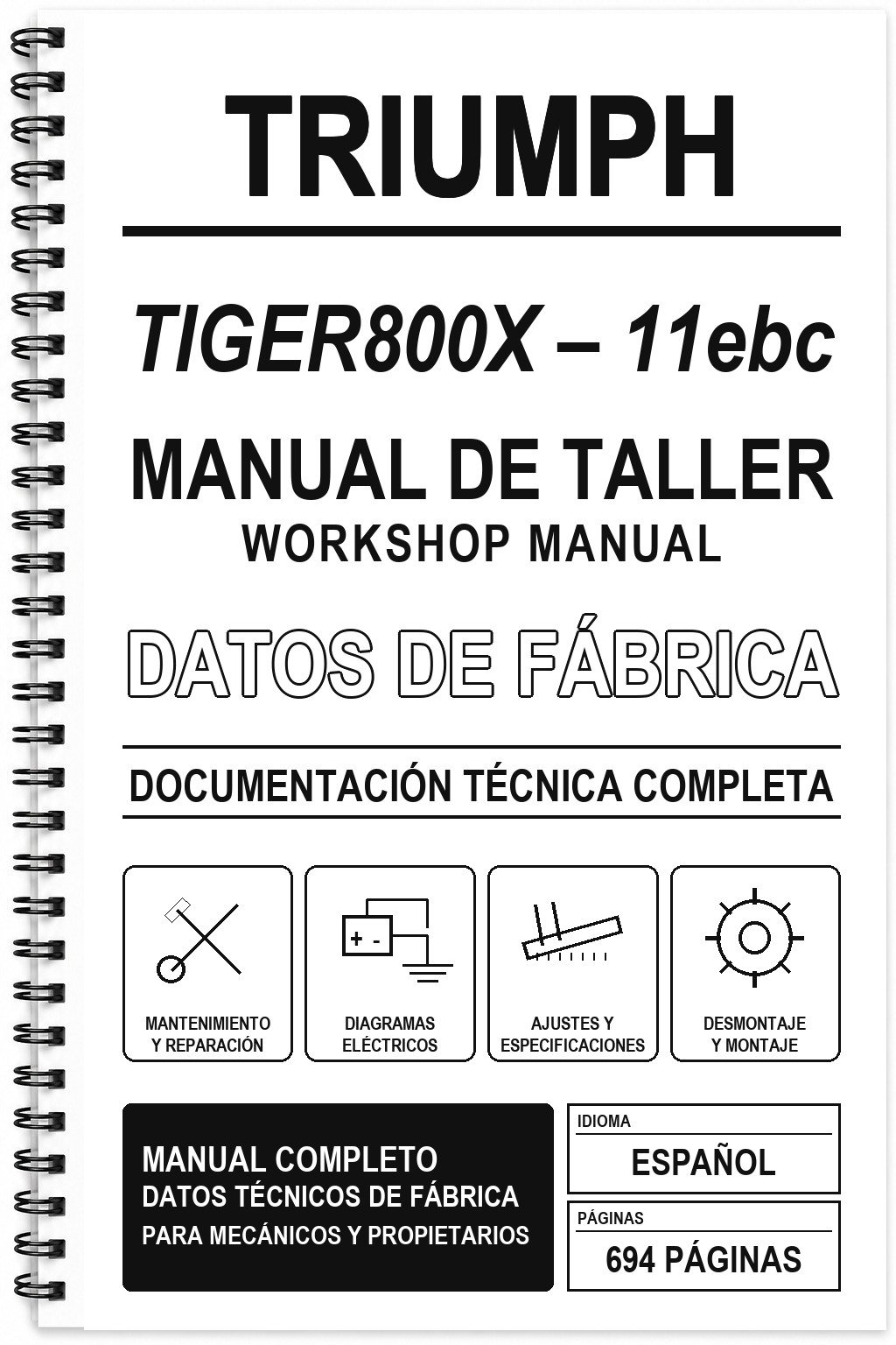 Manual de Taller Triumph TIGER800X – 11ebc