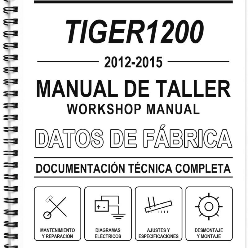 Manual de Taller Triumph TIGER1200 (2012-2015)