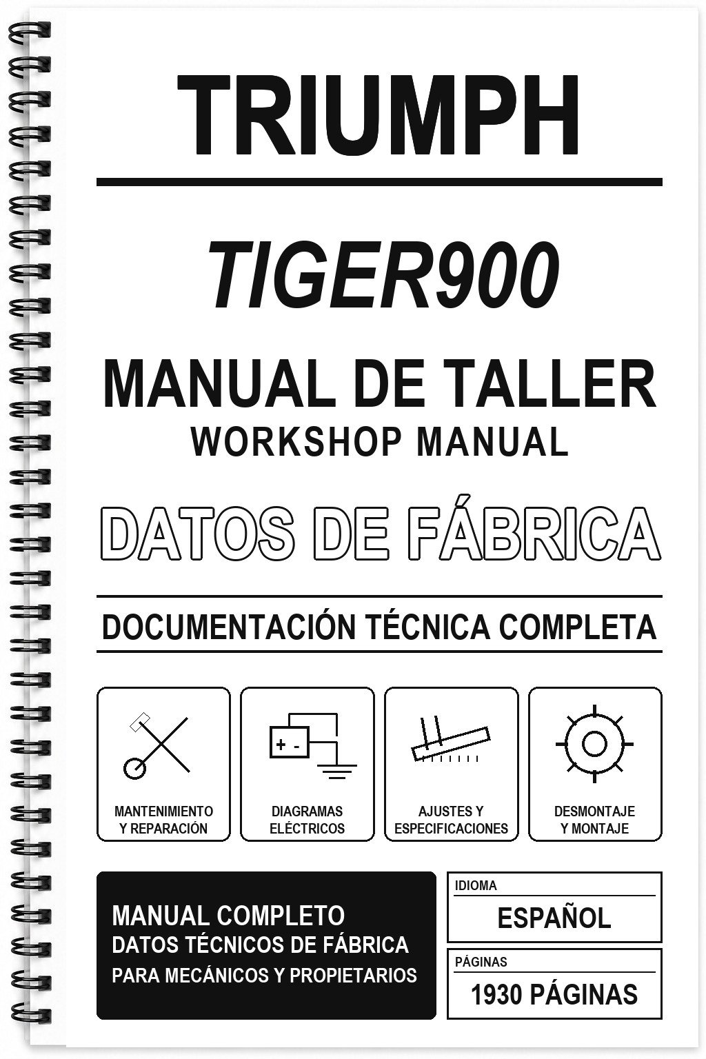 Manual de Taller Triumph TIGER900