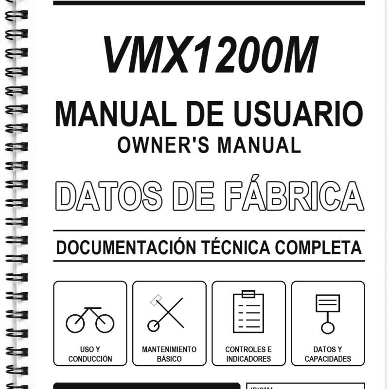 Manual de Usuario Yamaha VMX1200M