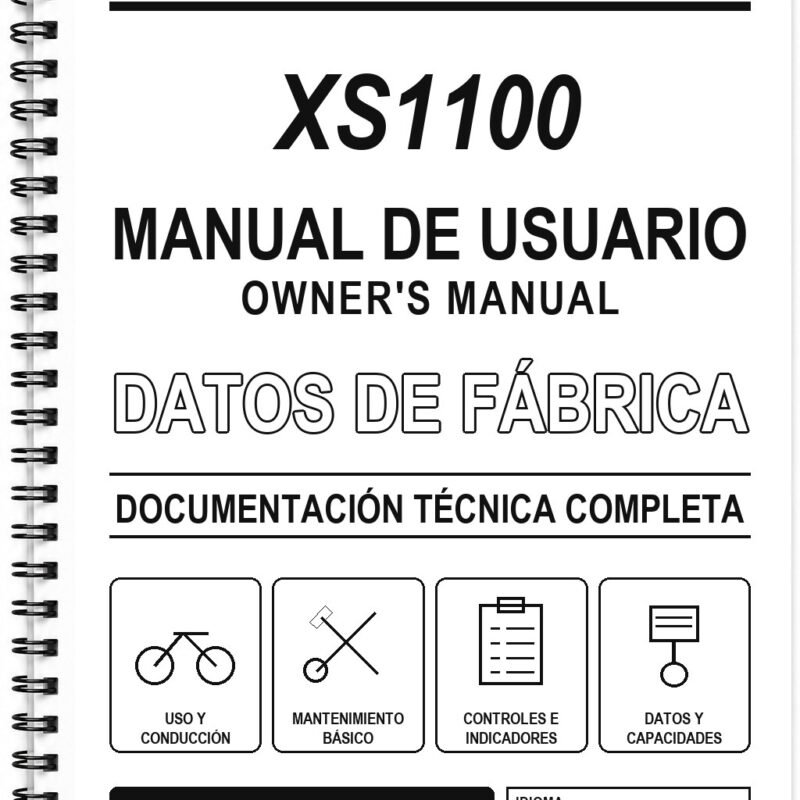 Manual de Usuario Yamaha XS1100