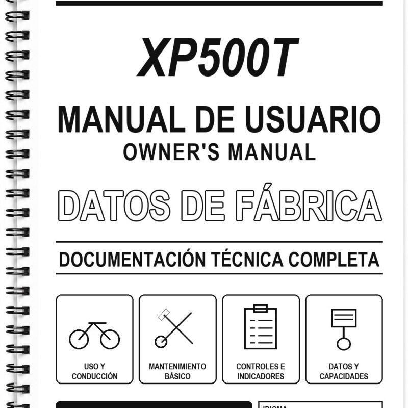Manual de Usuario Yamaha XP500T (Ruso)