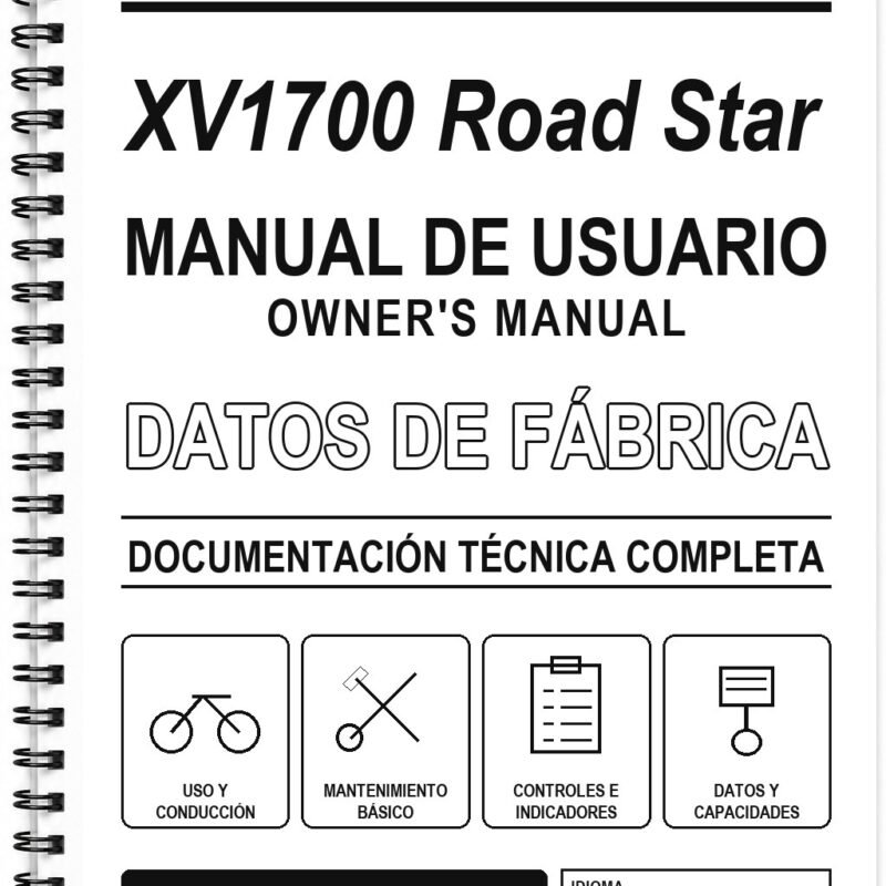 Manual de Usuario Yamaha XV1700 Road Star