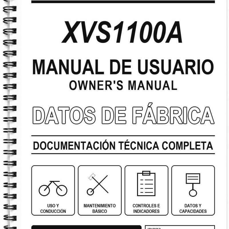 Manual de Usuario Yamaha XVS1100A
