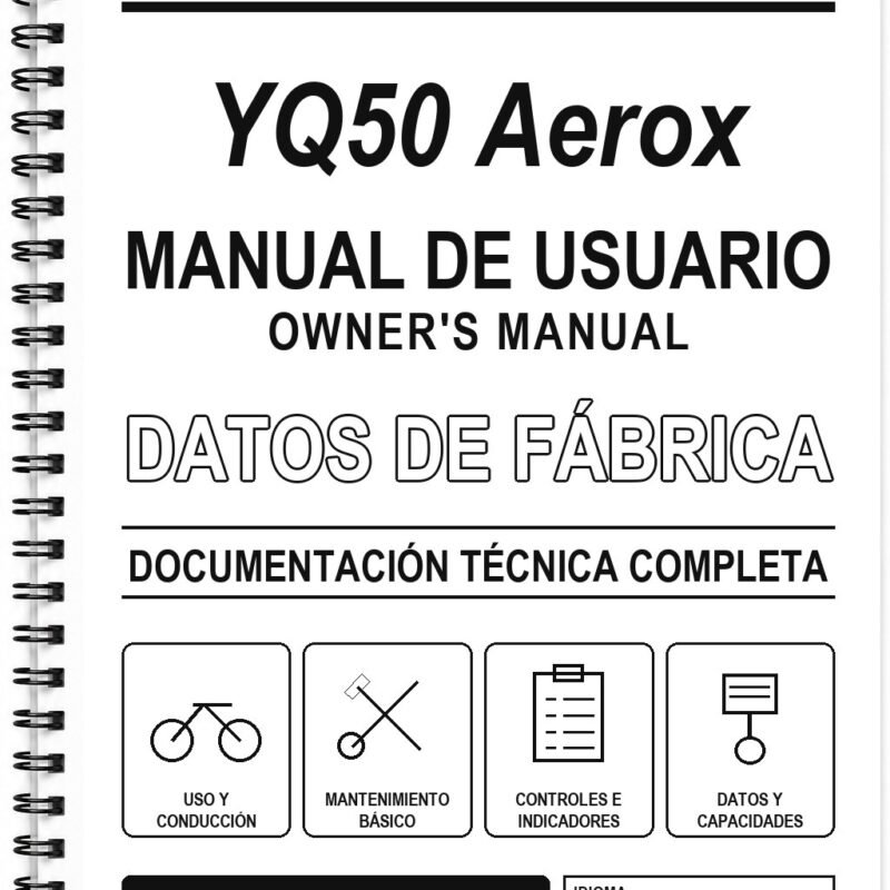 Manual de Usuario Yamaha YQ50 Aerox (Ruso)