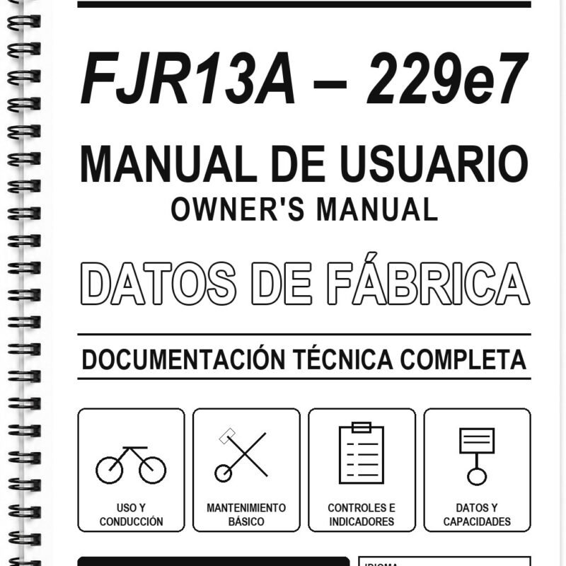 Manual de Usuario Yamaha FJR13A – 229e7