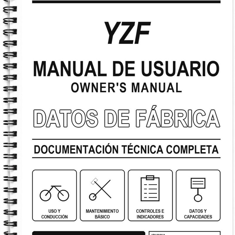 Manual de Usuario Yamaha YZF-R1Y