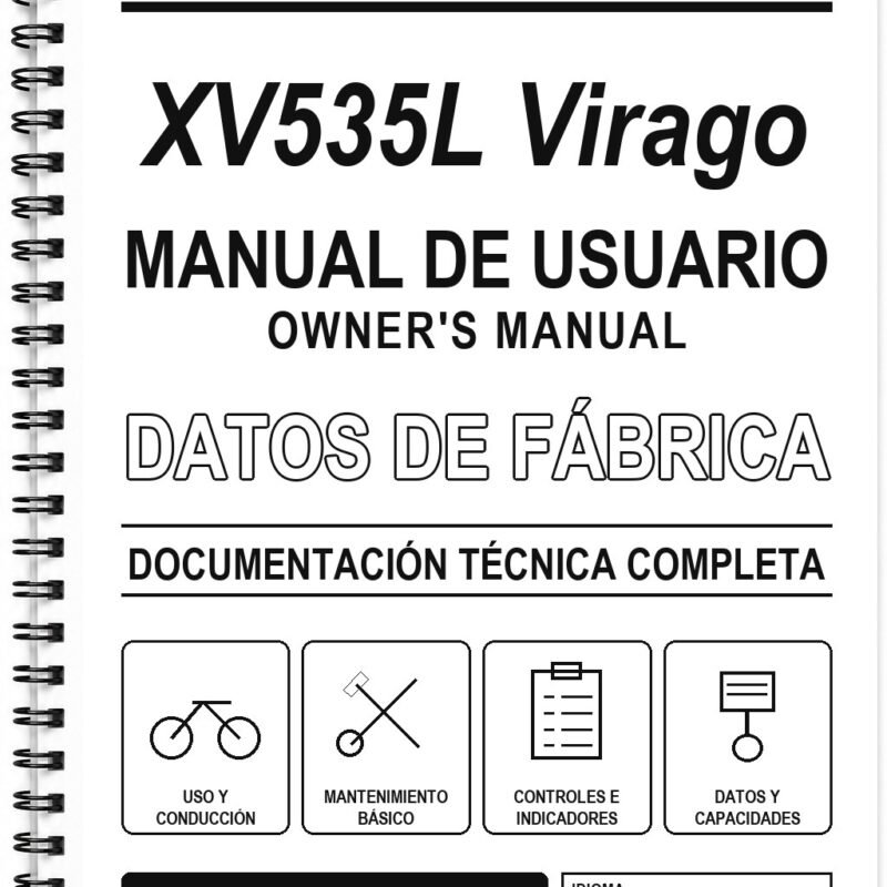 Manual de Usuario Yamaha XV535L Virago