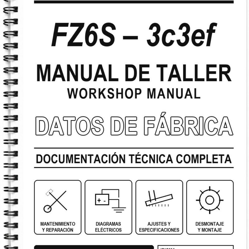 Manual de Taller Yamaha FZ6S – 3c3ef