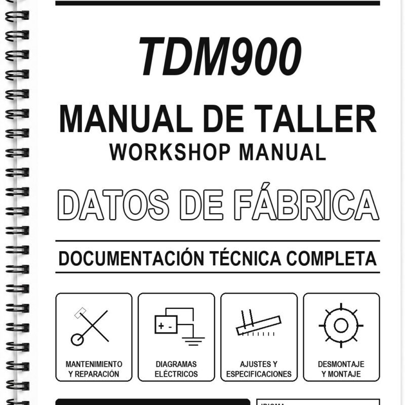 Manual de Taller Yamaha TDM900