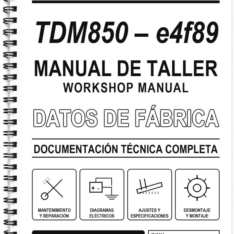 Manual de Taller Yamaha TDM850 – e4f89