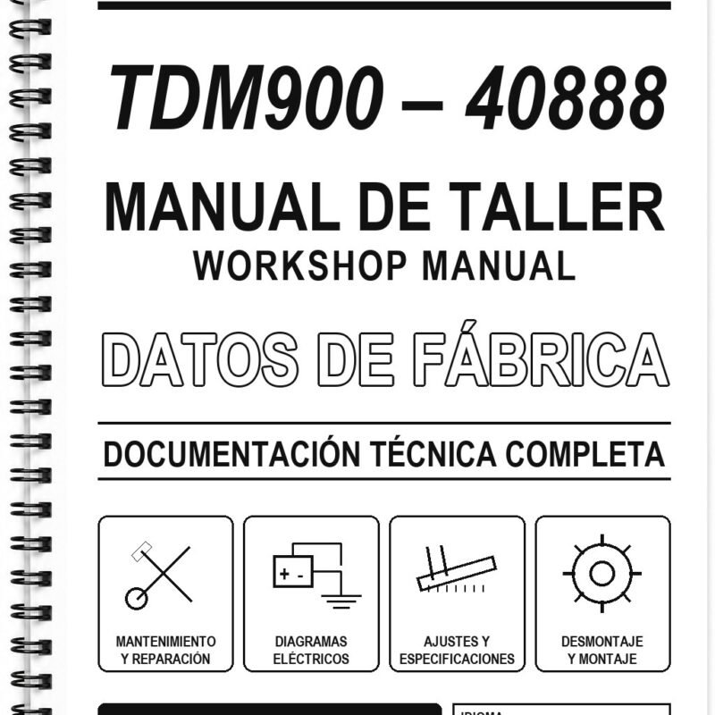 Manual de Taller Yamaha TDM900 – 40888