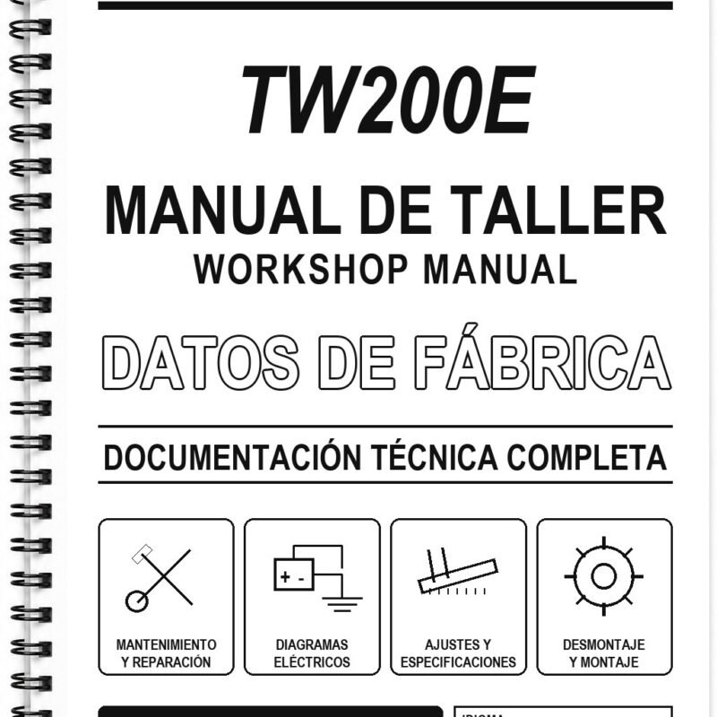 Manual de Taller Yamaha TW200E