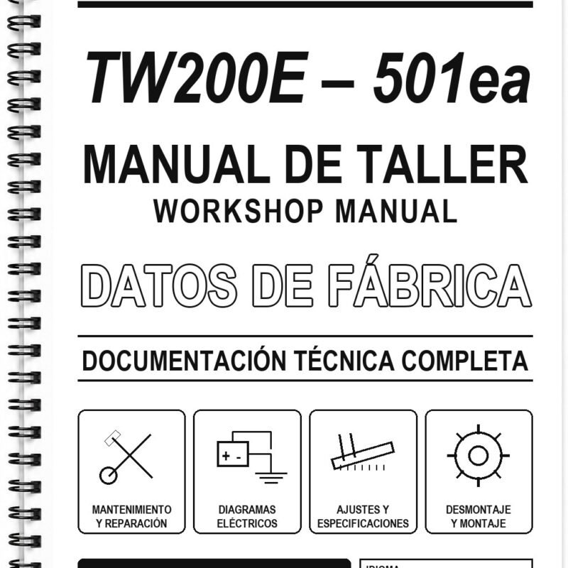 Manual de Taller Yamaha TW200E – 501ea