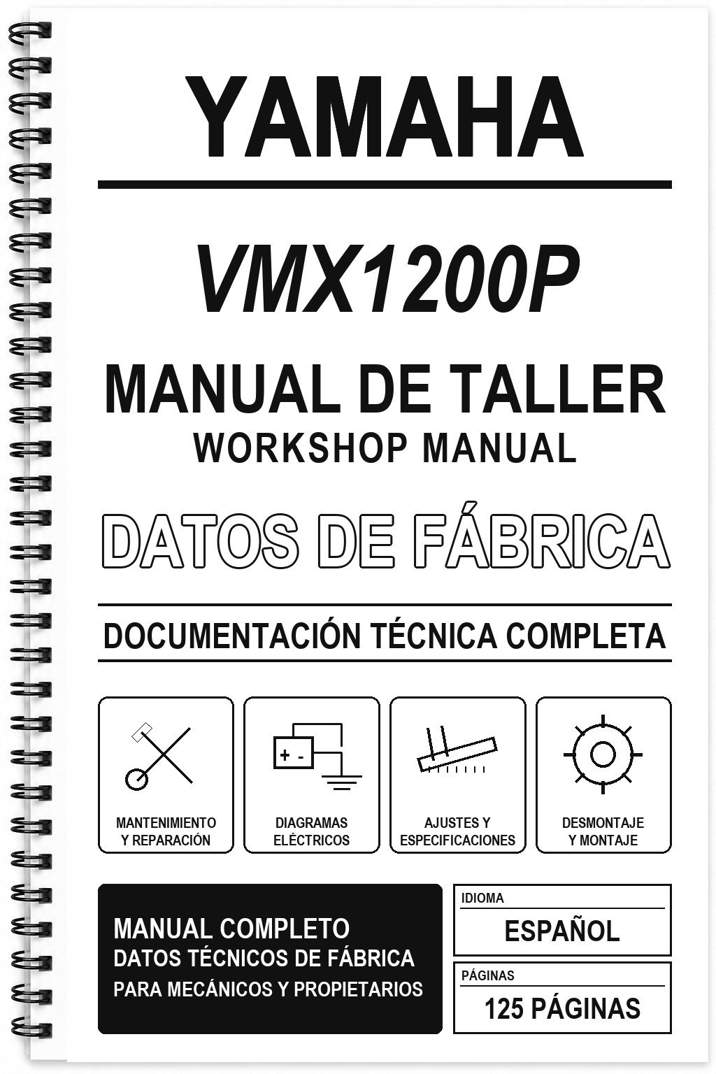 Manual de Taller Yamaha VMX1200P