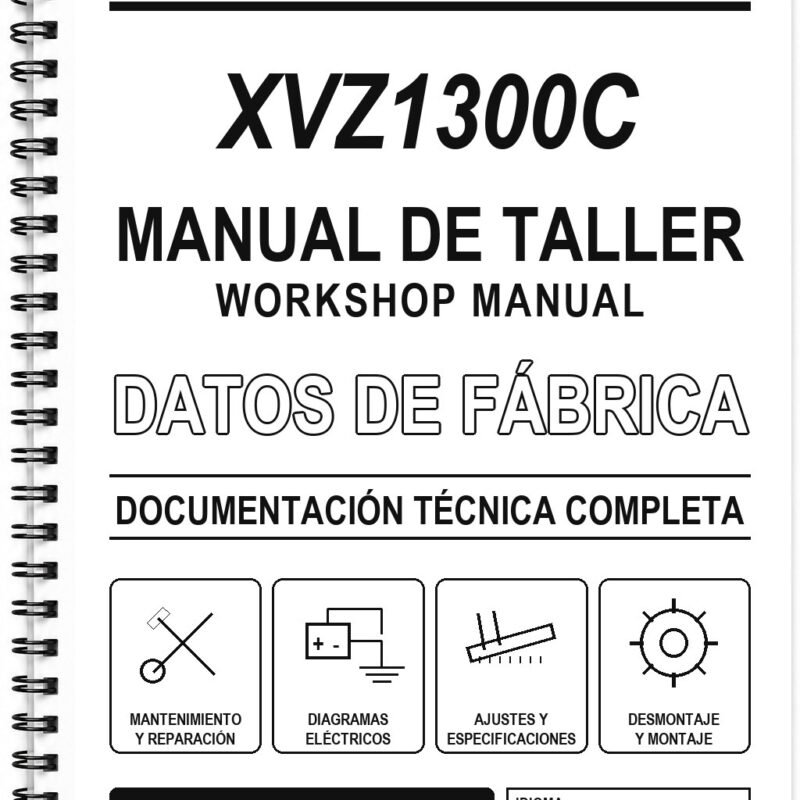 Manual de Taller Yamaha XVZ1300C